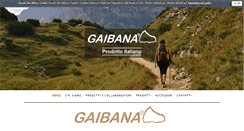 Desktop Screenshot of gaibana.it